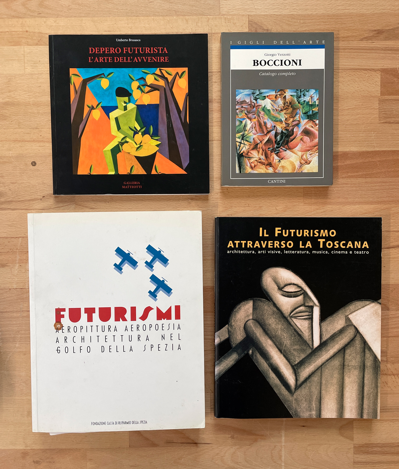 FUTURISMO - Lotto unico di 4 cataloghi