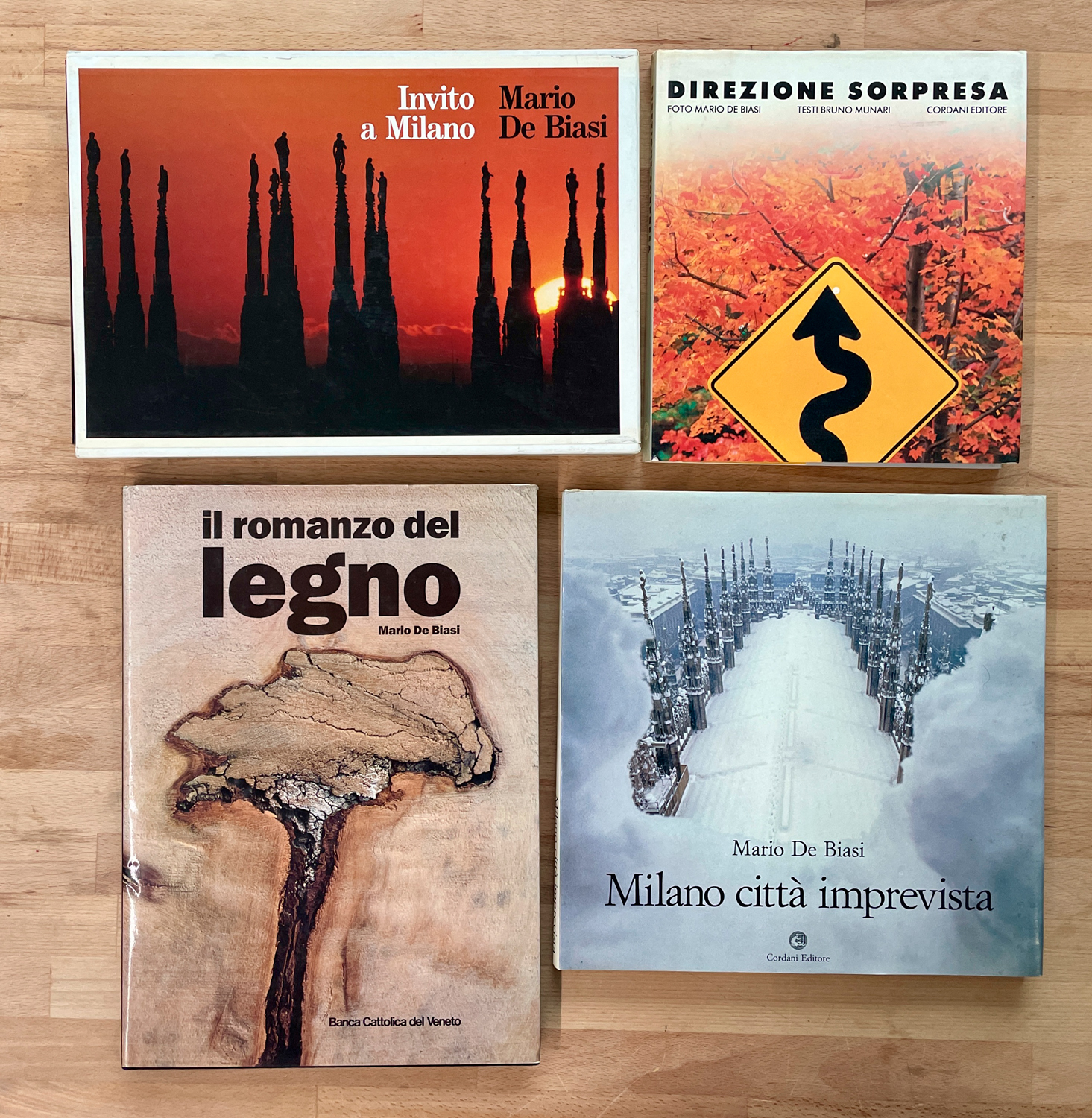 FOTOGRAFIA (MARIO DE BIASI) - Lotto unico di 4 cataloghi