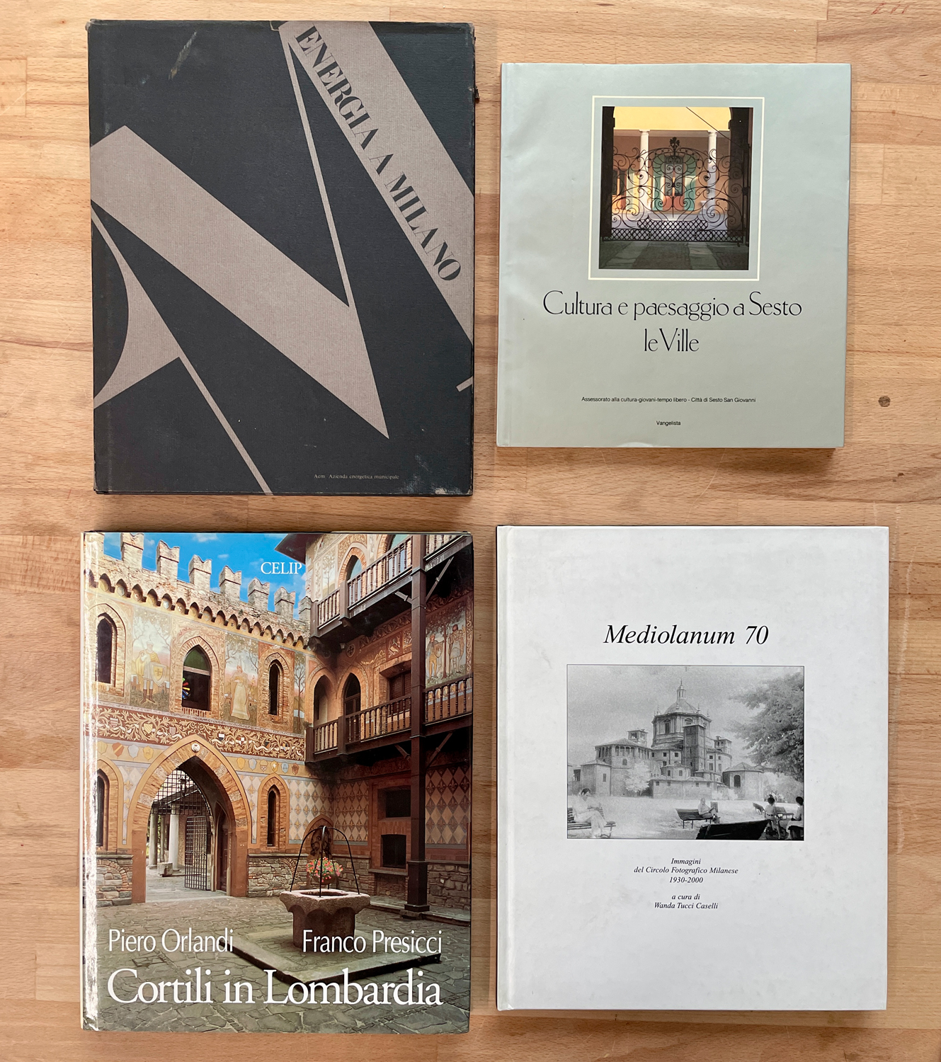 FOTOGRAFIA (MILANO E LOMBARDIA) - Lotto unico di 4 cataloghi: