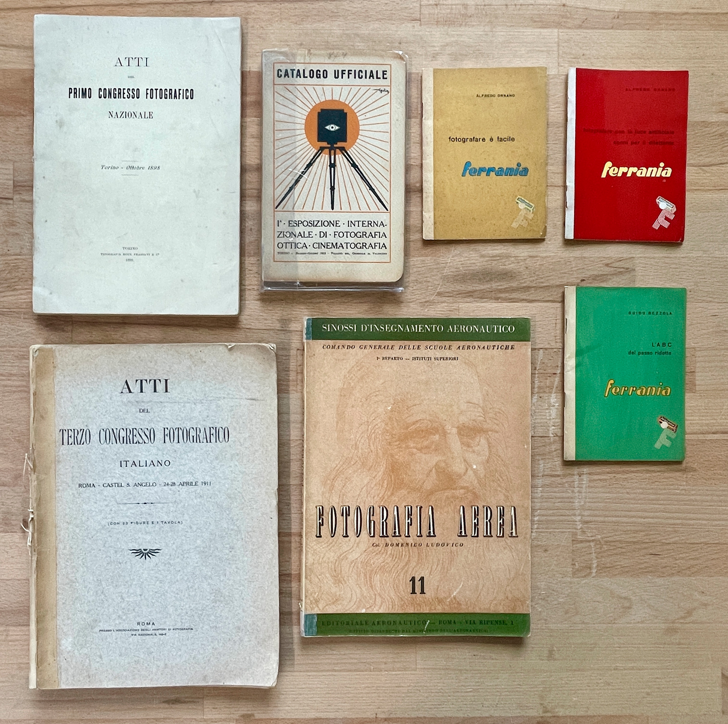 FOTOGRAFIA (CATALOGHI RARI) - Lotto unico di 7 cataloghi