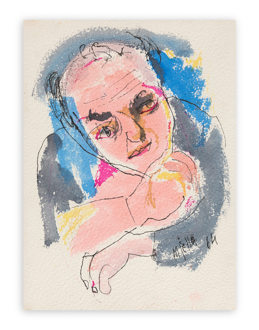 GUIDO PAJETTA (1898-1987) - Senza Titolo, 1964