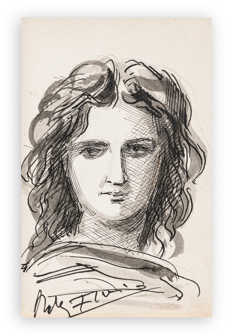 ACHILLE FUNI (1890-1972) - Senza Titolo