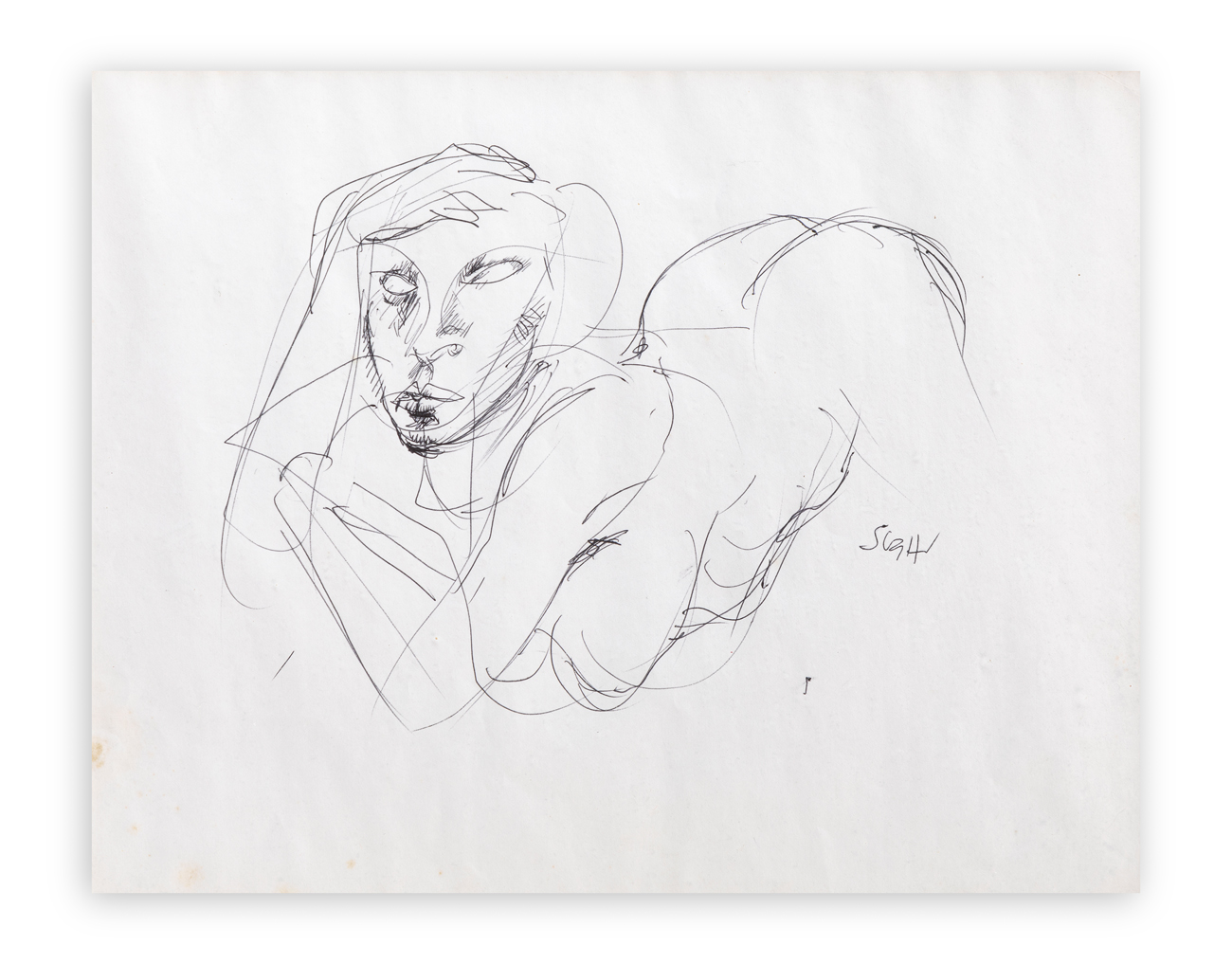 ALBERTO SUGHI (1928-2012) - Nudo, 2002