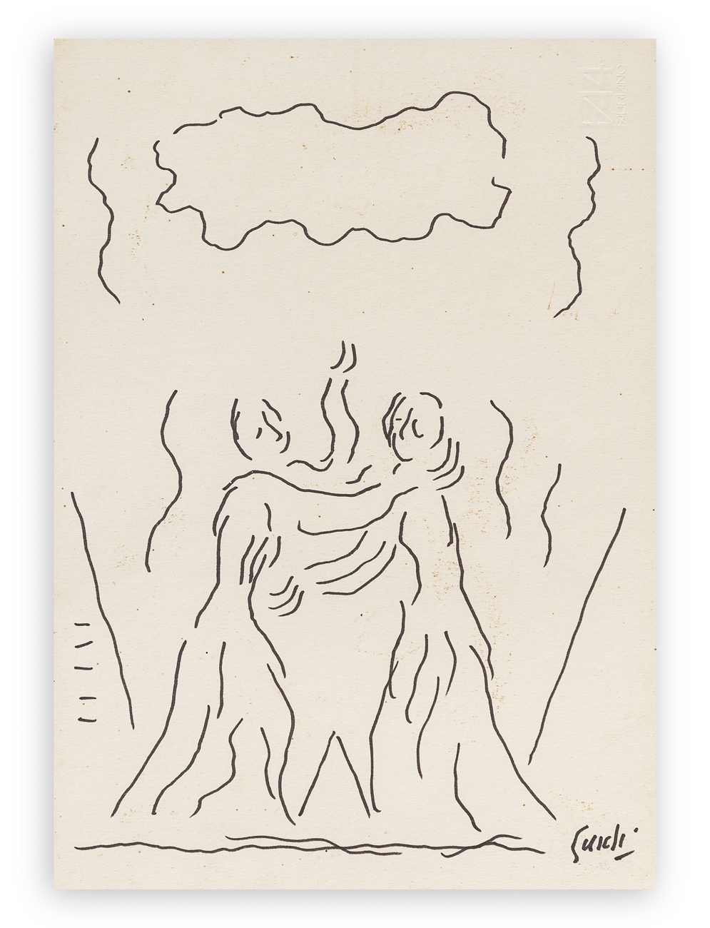 VIRGILIO GUIDI (1891-1984) - Senza Titolo