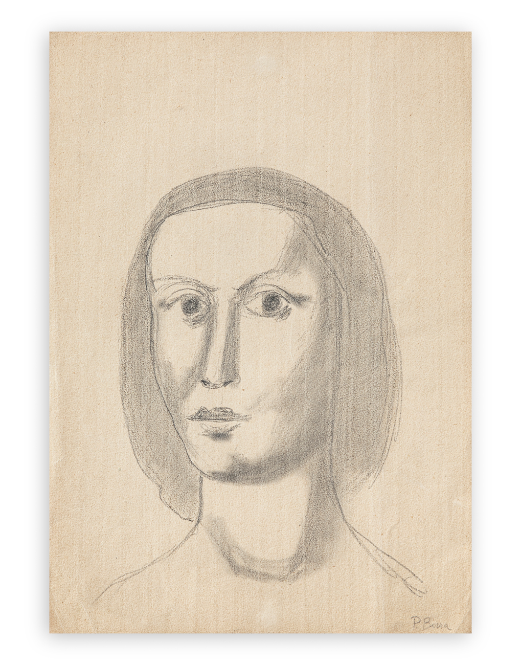 POMPEO BORRA (1898-1973) - Senza Titolo