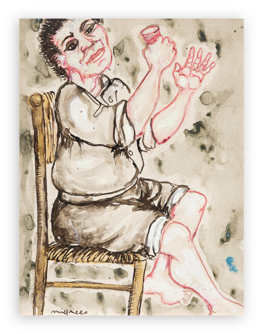 GIUSEPPE MIGNECO (1908-1997) - Senza Titolo