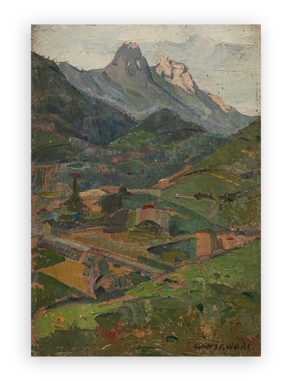 SILVIO CONSADORI (1909-1994) - Corni di Canzo