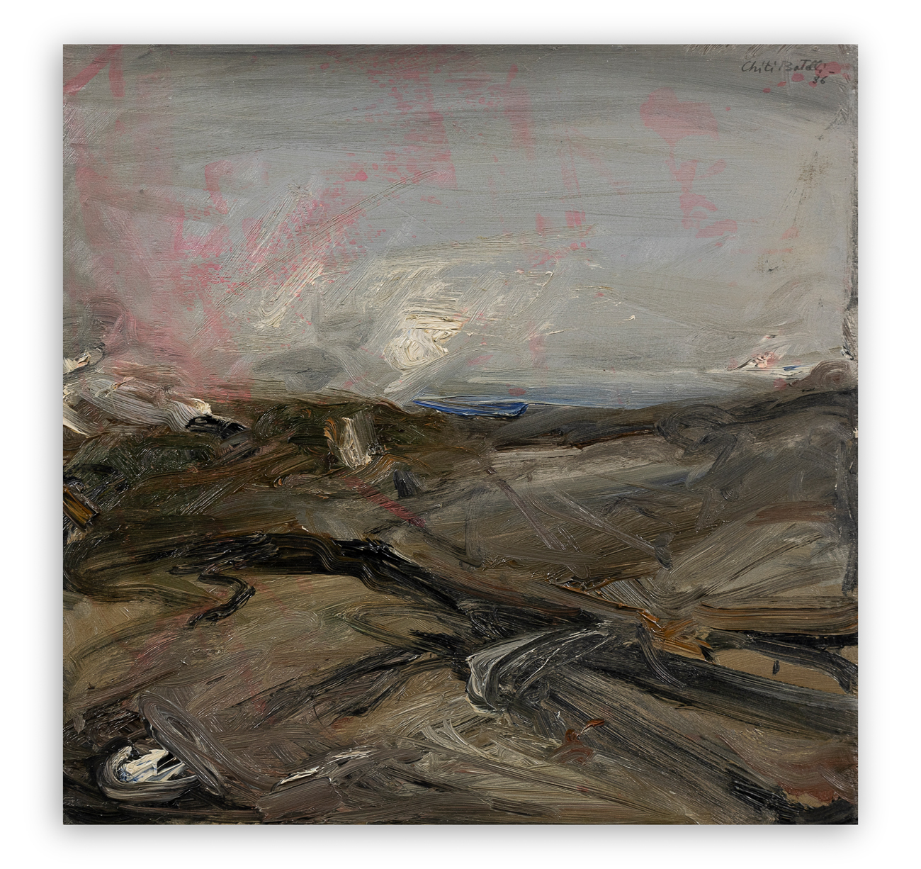 FOLCO CHITI BATELLI (1932-2011) - Colline, 1986