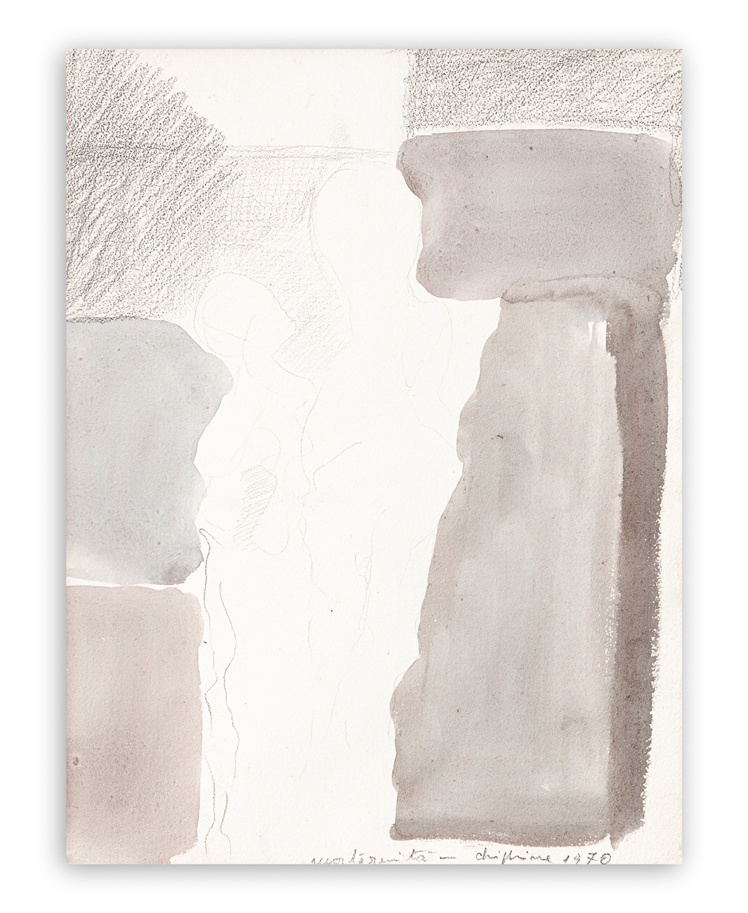 ALFREDO CHIGHINE (1914-1974) - Maternità, 1970