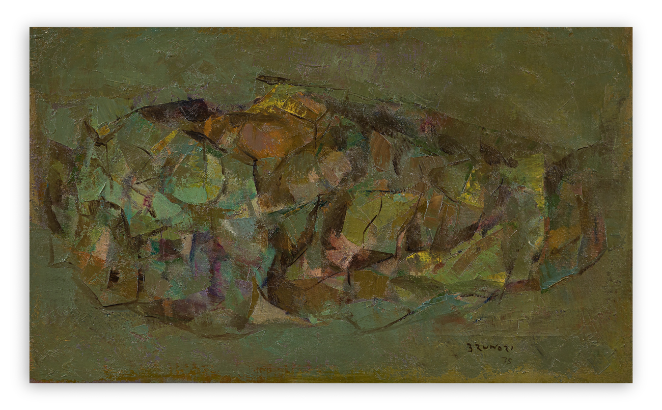 ENZO BRUNORI (1924-1993) - Pietramuschiata, 1975
