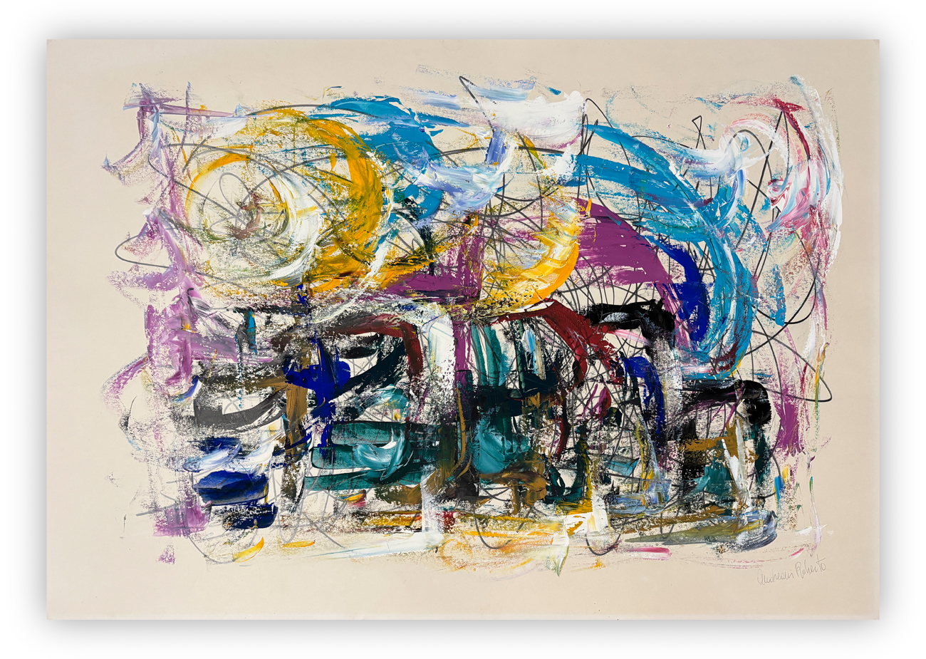 ROBERTO ANDREANI (1946-2020) - Senza Titolo, 1973