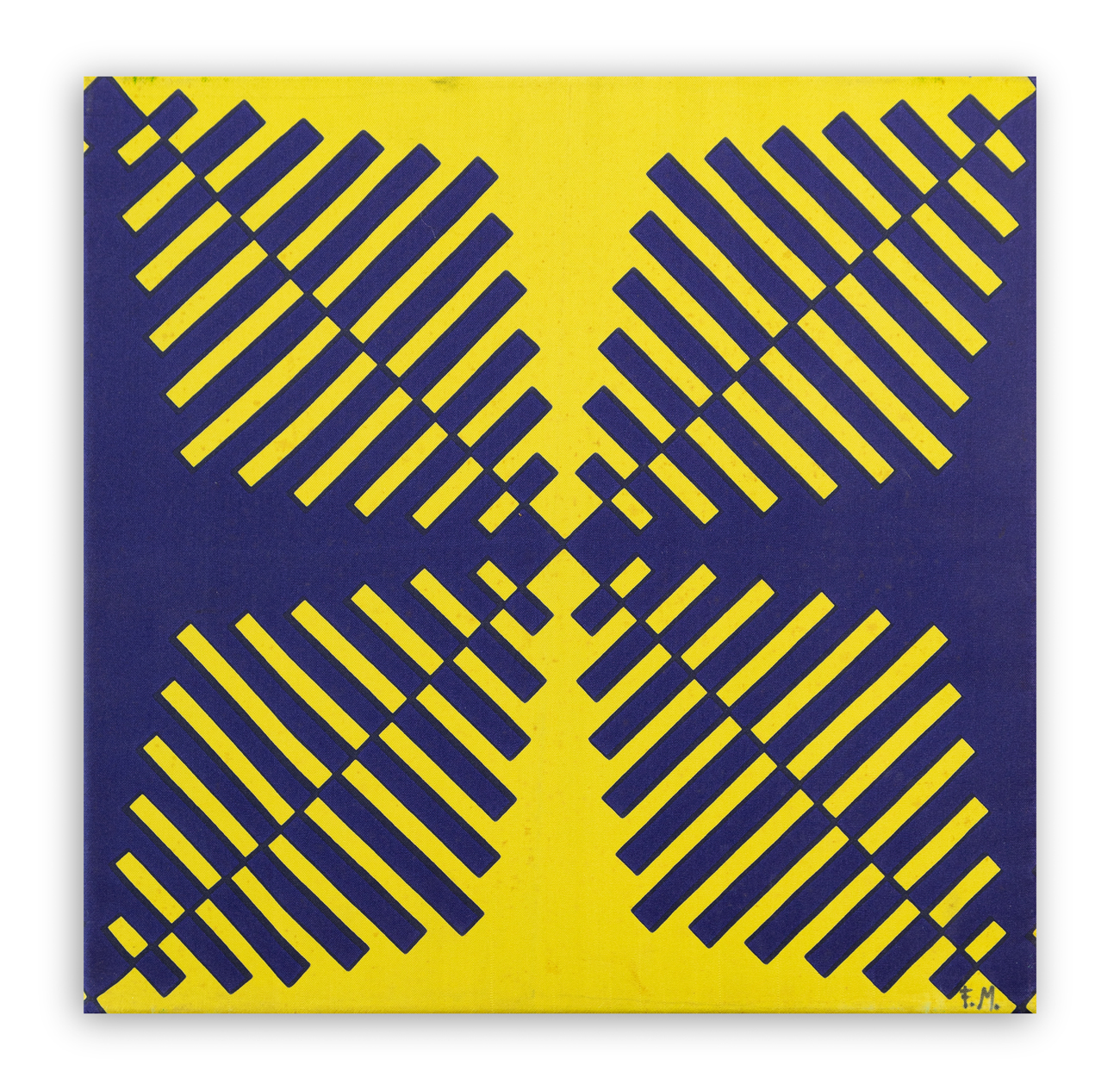 FELICE MONTESSERA - Ritmo concentrico, 1969