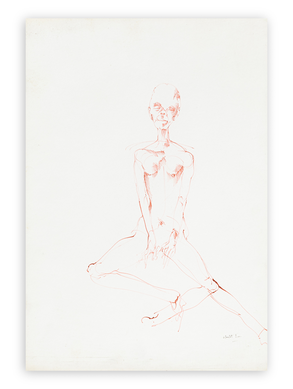 ENRICO COLOMBOTTO ROSSO (1925-2013) - Senza Titolo