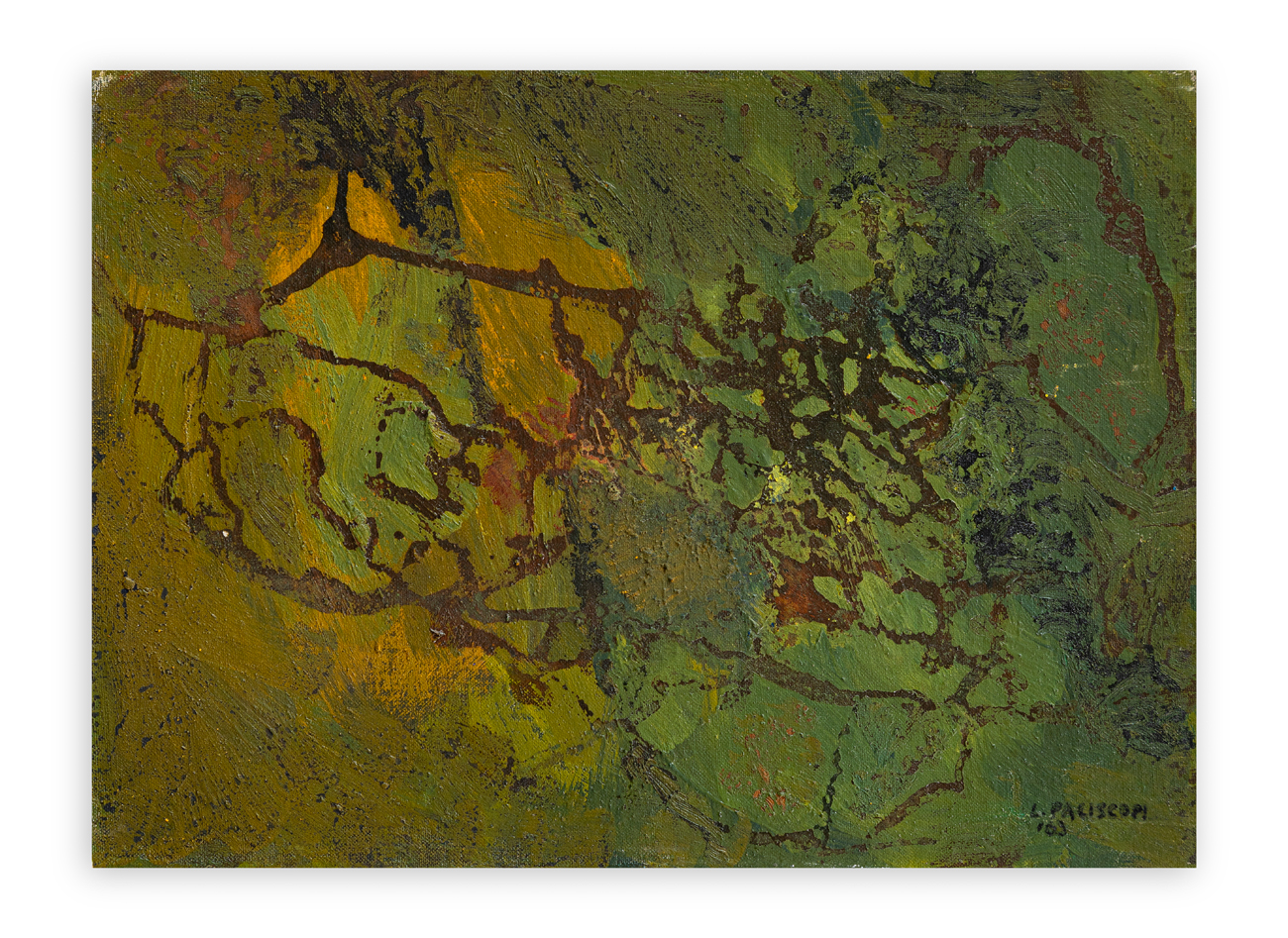 LEOPOLDO PACISCOPI (1925-2018) - Percezione ambigua, 1963