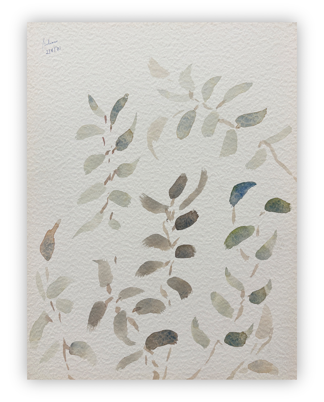 ALBINO GALVANO (1907-1990) - Senza Titolo, 1981