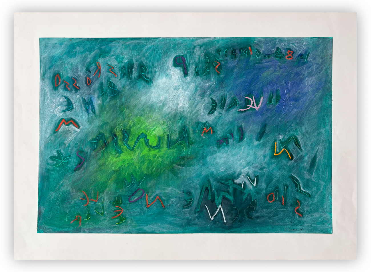 RENZO NUCARA (1955) Senza Titolo, 1985