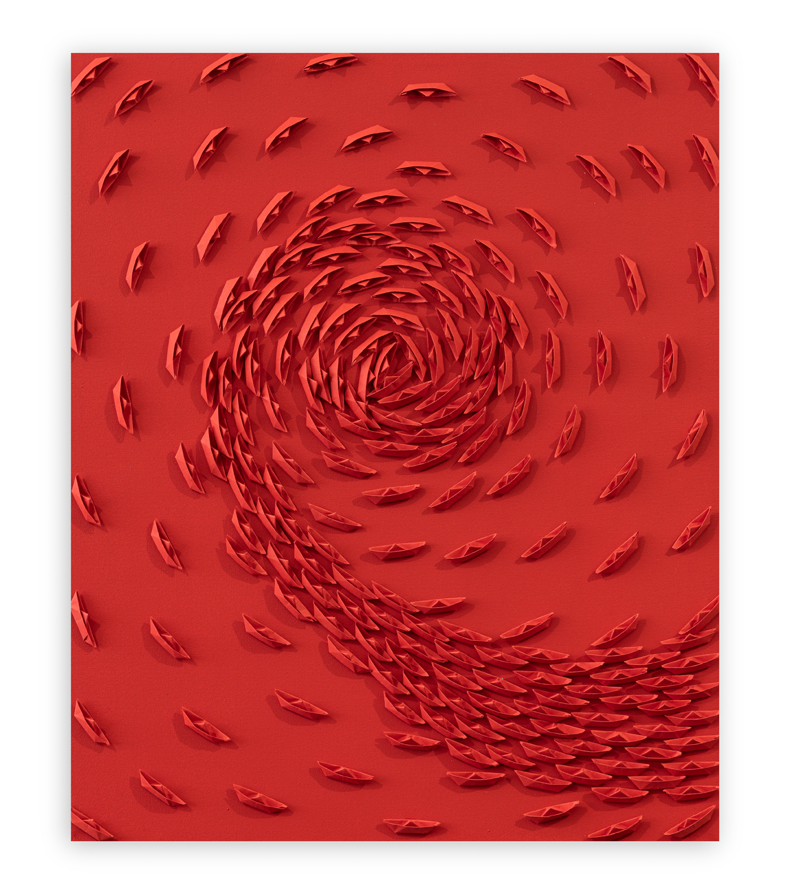 RICCARDO GUSMAROLI (1963) - Vortice Rosso