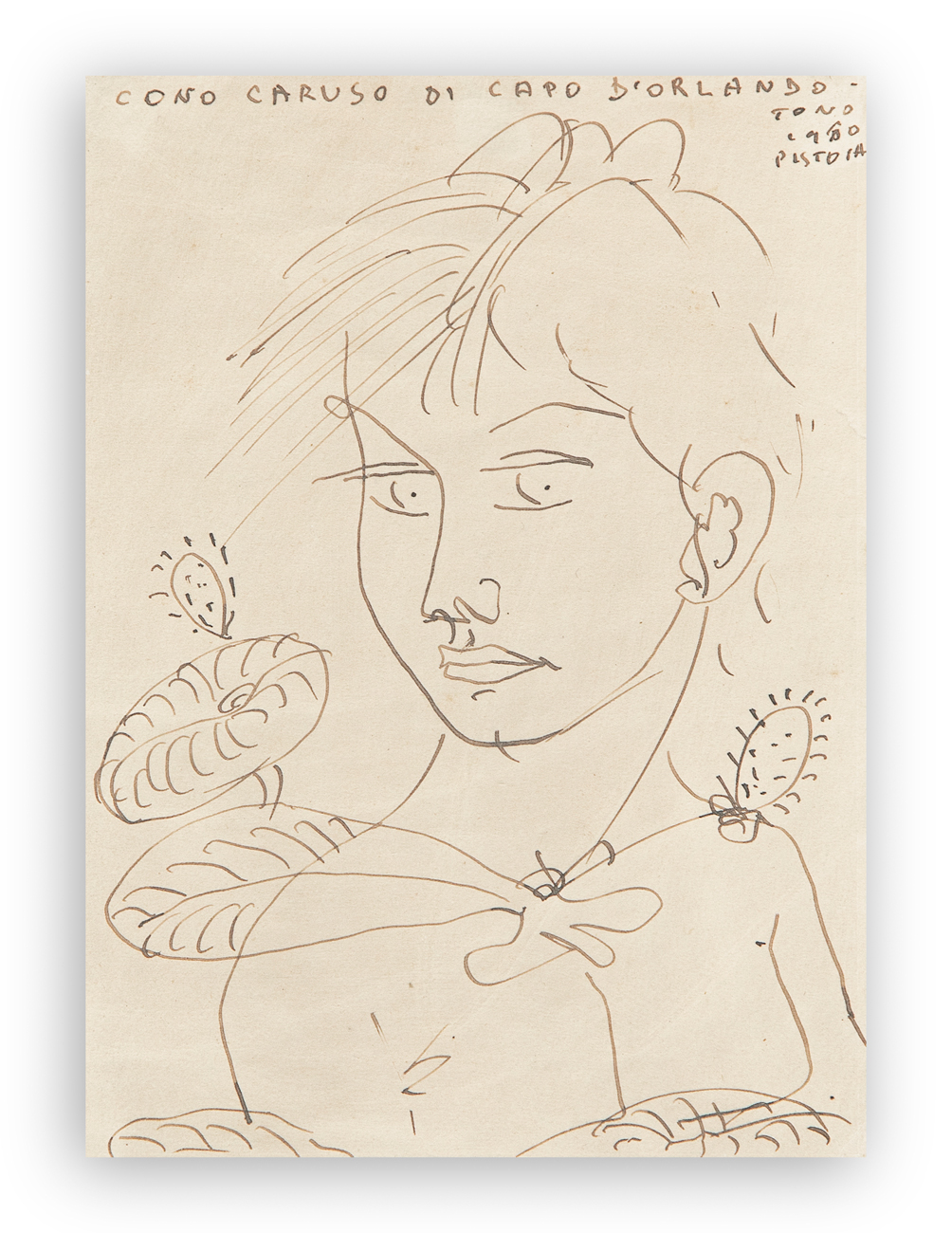 TONO ZANCANARO (1906-1985) - Cono Caruso