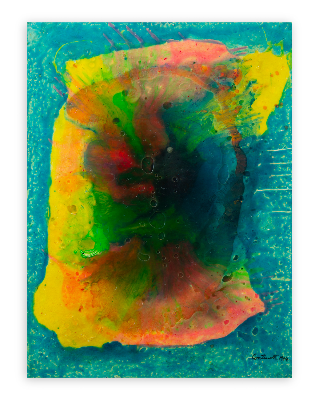 BRUNO CONTENOTTE (1922-1992) - Senza Titolo, 1974