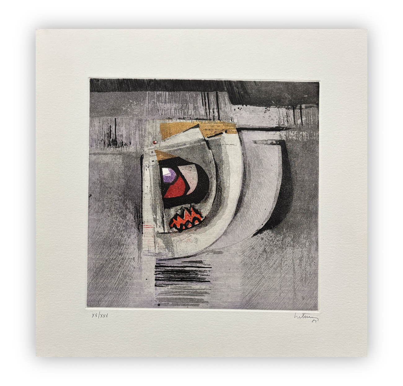 ROGER BERTEMES (1927-2006) - Senza Titolo, 1982