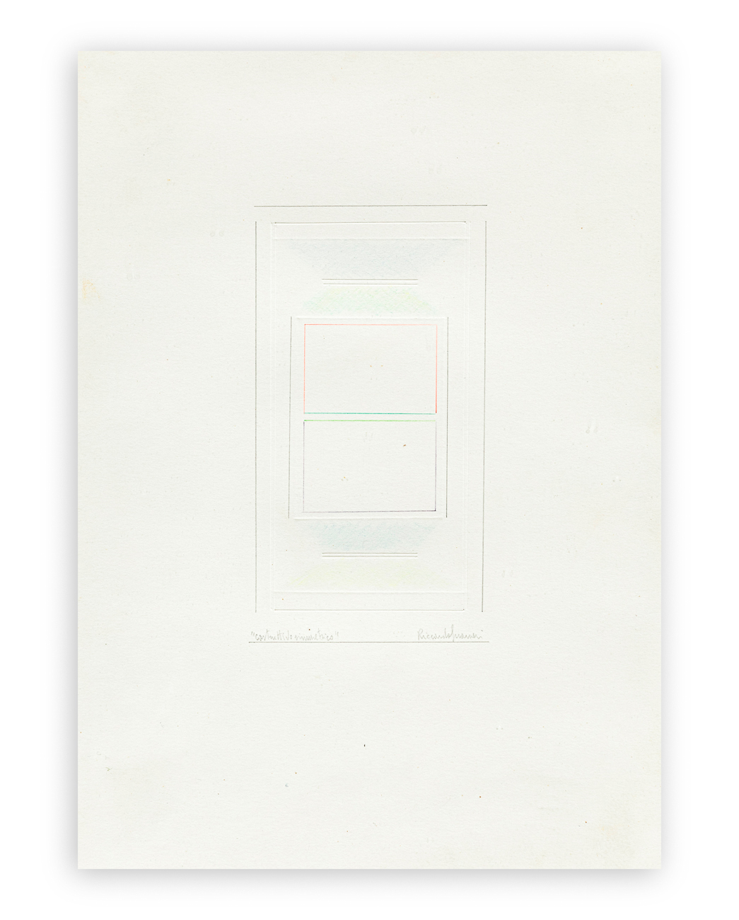 RICCARDO GUARNERI (1933) - Costruttivo simmetrico