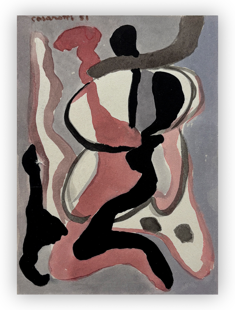 ALBERTO CASAROTTI (1906-1991) - Composizione, 1951