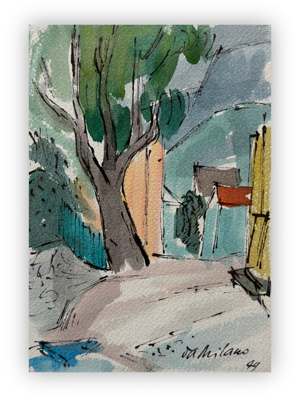 GIULIO DA MILANO (1895-1990)  - Senza Titolo, 1949