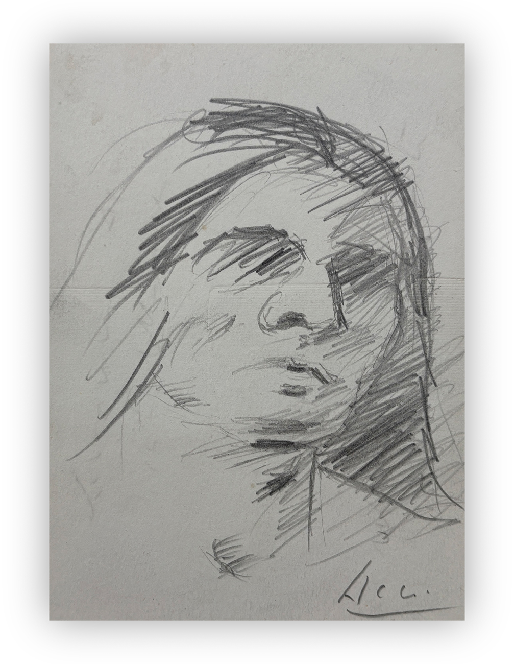 GIOVANNI ACCI (1910-1979) - Testa di donna