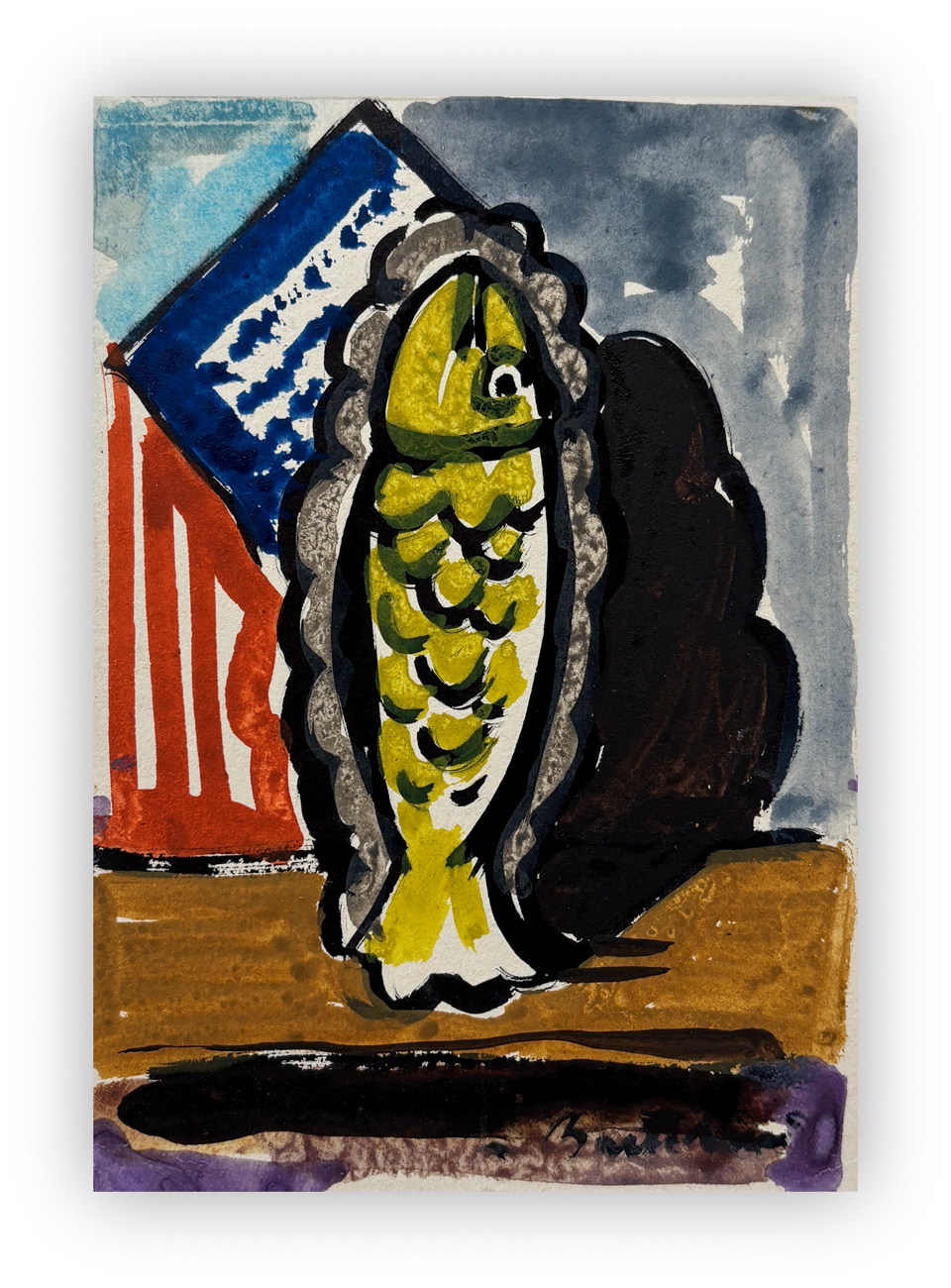 LUIGI BARTOLINI (1892-1963)  - Il pesce