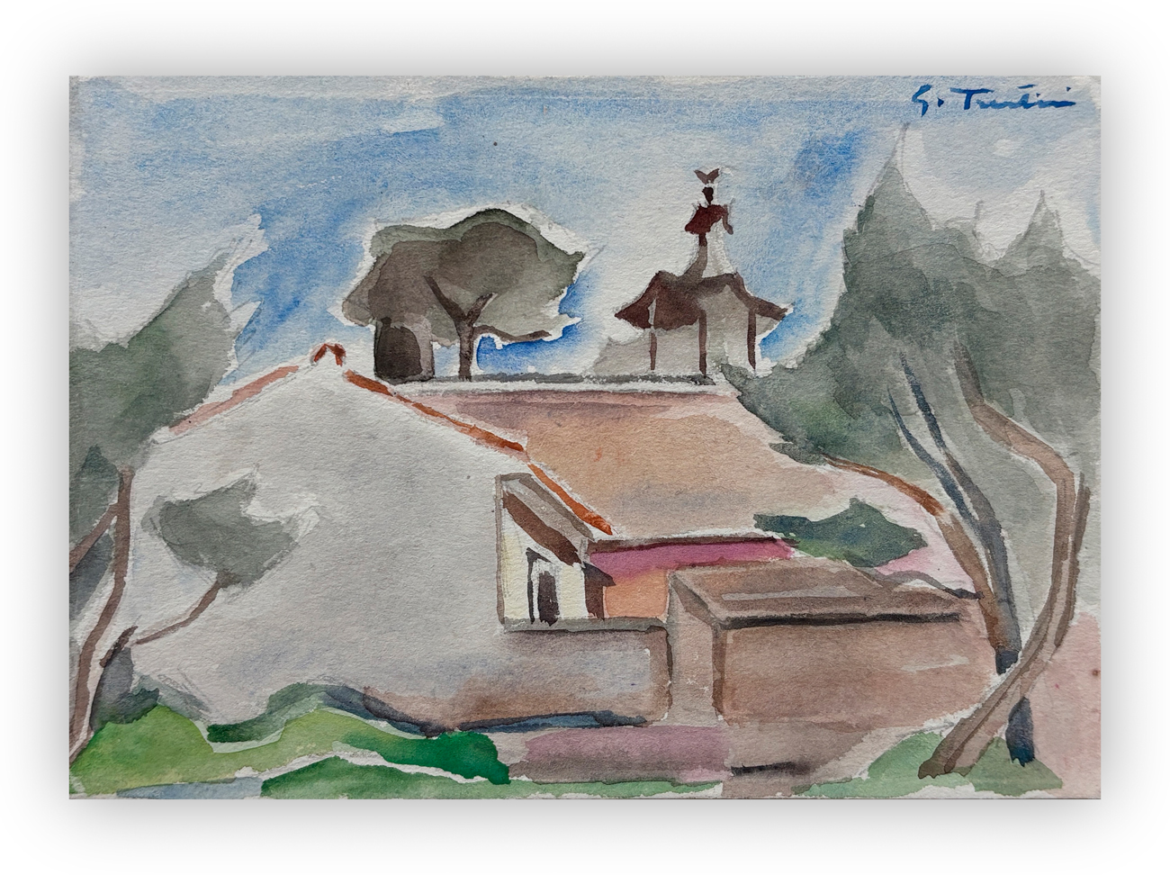 GUIDO TRENTINI (1889-1975) - Senza Titolo
