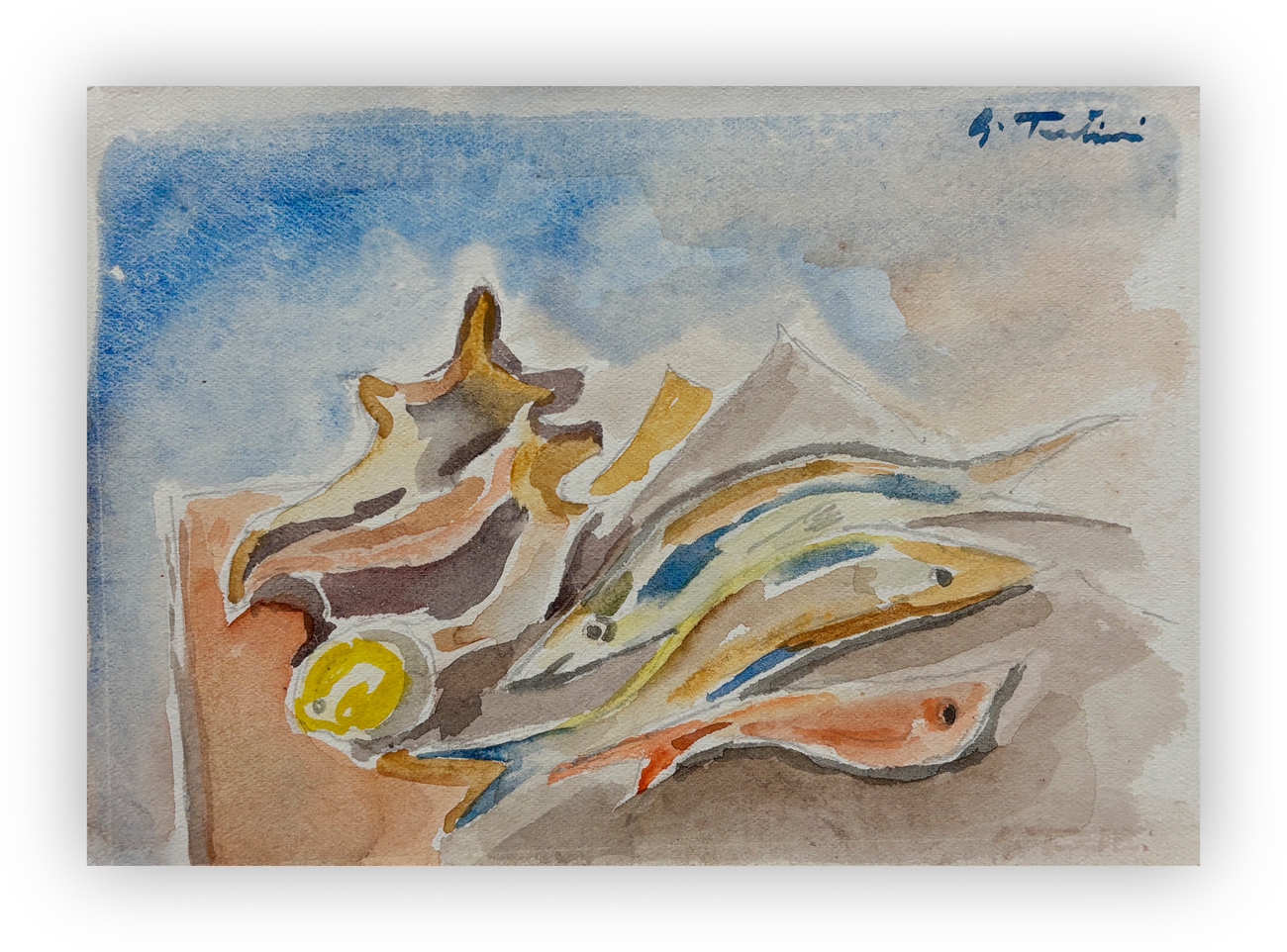 GUIDO TRENTINI (1889-1975) - Senza Titolo