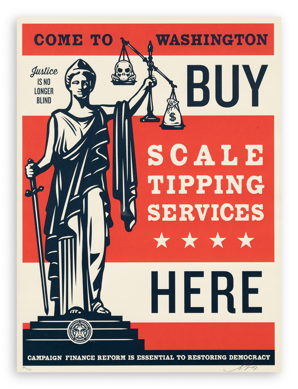 SHEPARD FAIREY (1970) - Senza Titolo, 2019