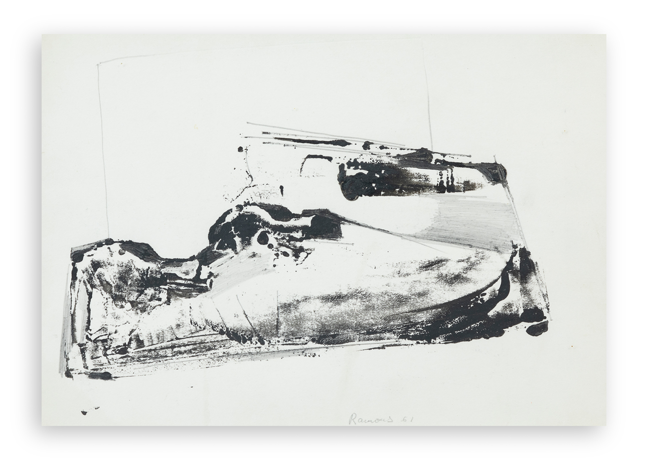 CARLO RAMOUS (1926-2003) - Senza Titolo, 1961