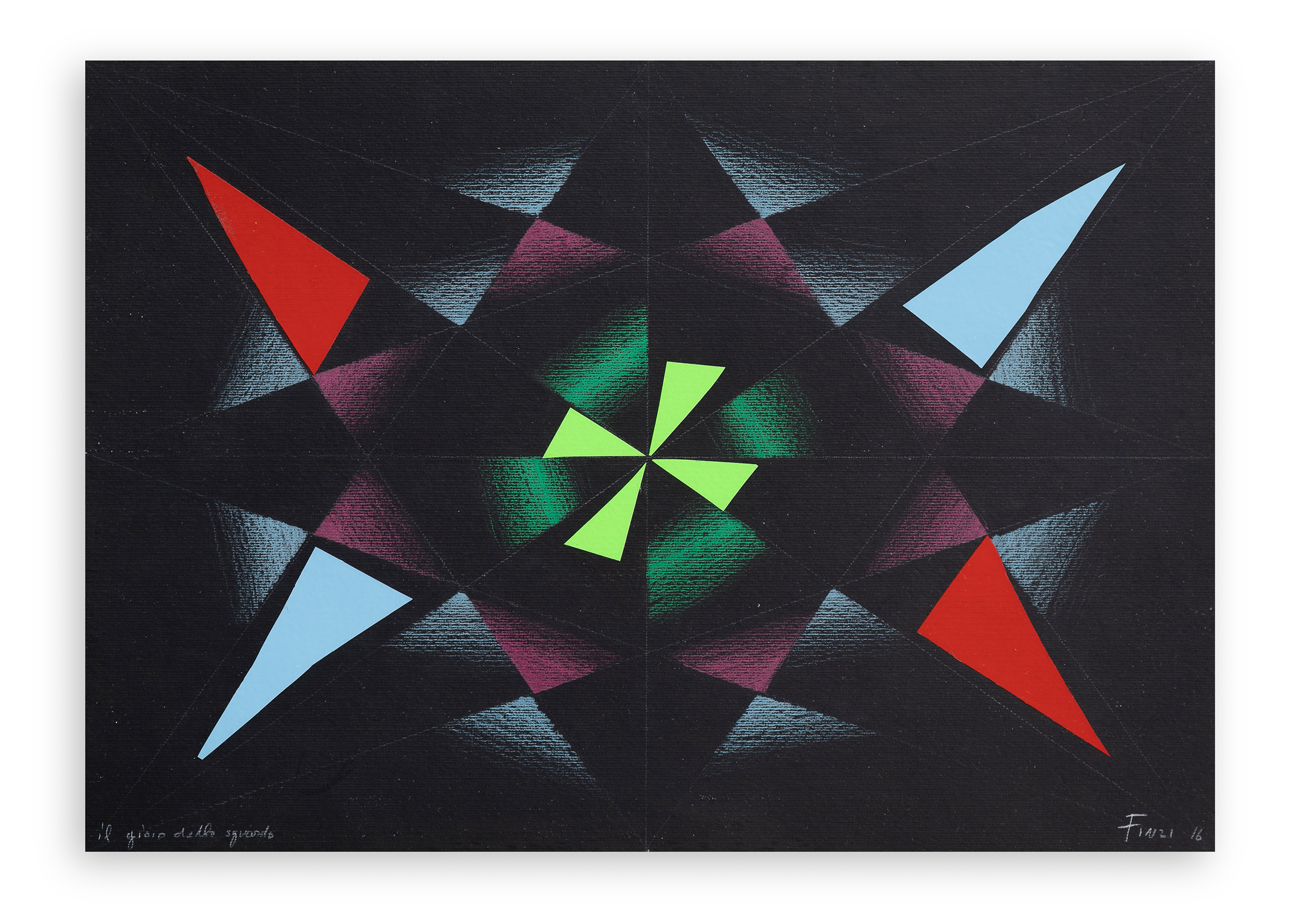 ENNIO FINZI (1931-2024) - Il gioco dello sguardo, 2016