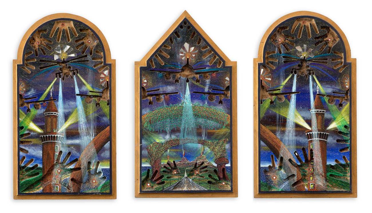 GIANCARLO GELSOMINO (1958) - Notti stellate di forme e colori, 1999