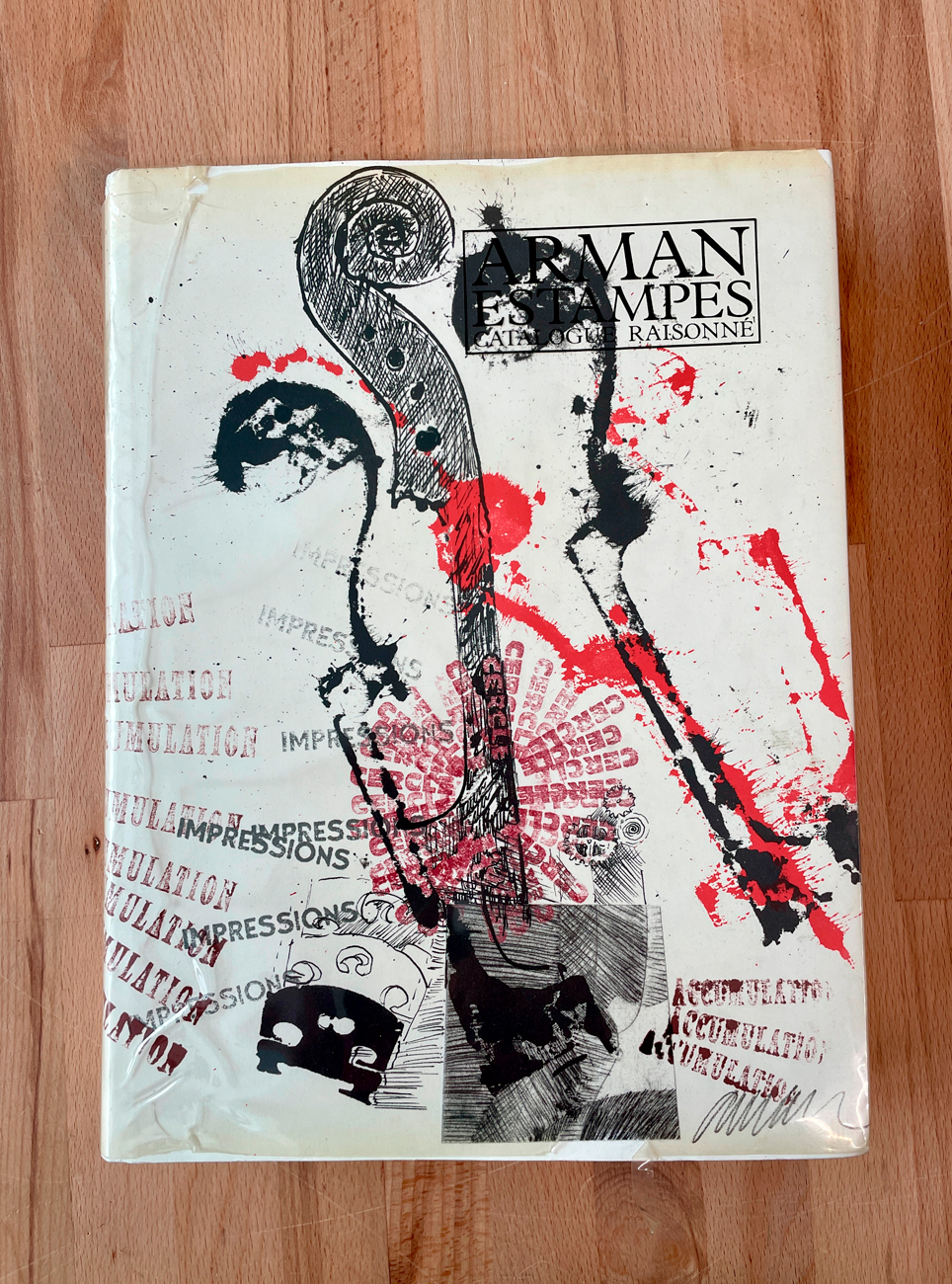 MONOGRAFIE DI ARTE GRAFICA (FERNANDEZ ARMAN) - Arman Estampes. Catalogue Raisonné, 1990