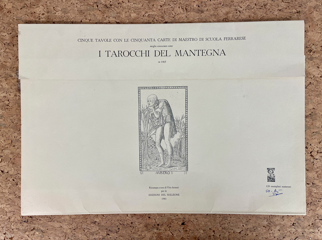 EDIZIONE D'ARTE - I Tarocchi del Mantegna, 1981