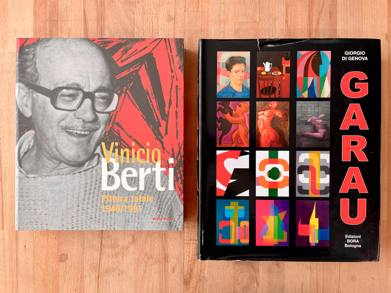 VINICIO BERTI E AUGUSTO GARAU - Lotto unico di 2 cataloghi