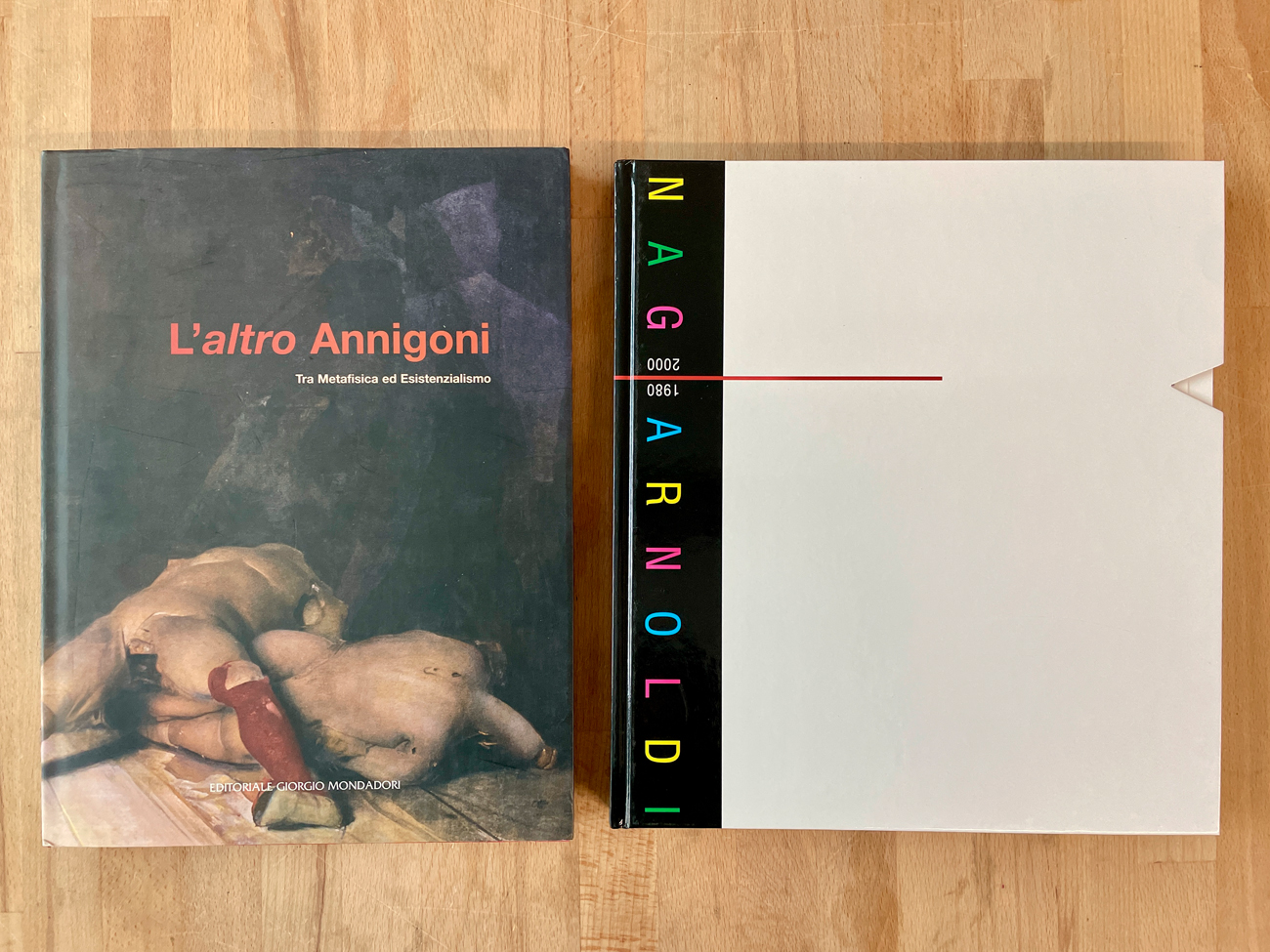 PIETRO ANNIGONI E NAG ARNOLDI - Lotto unico di 2 cataloghi