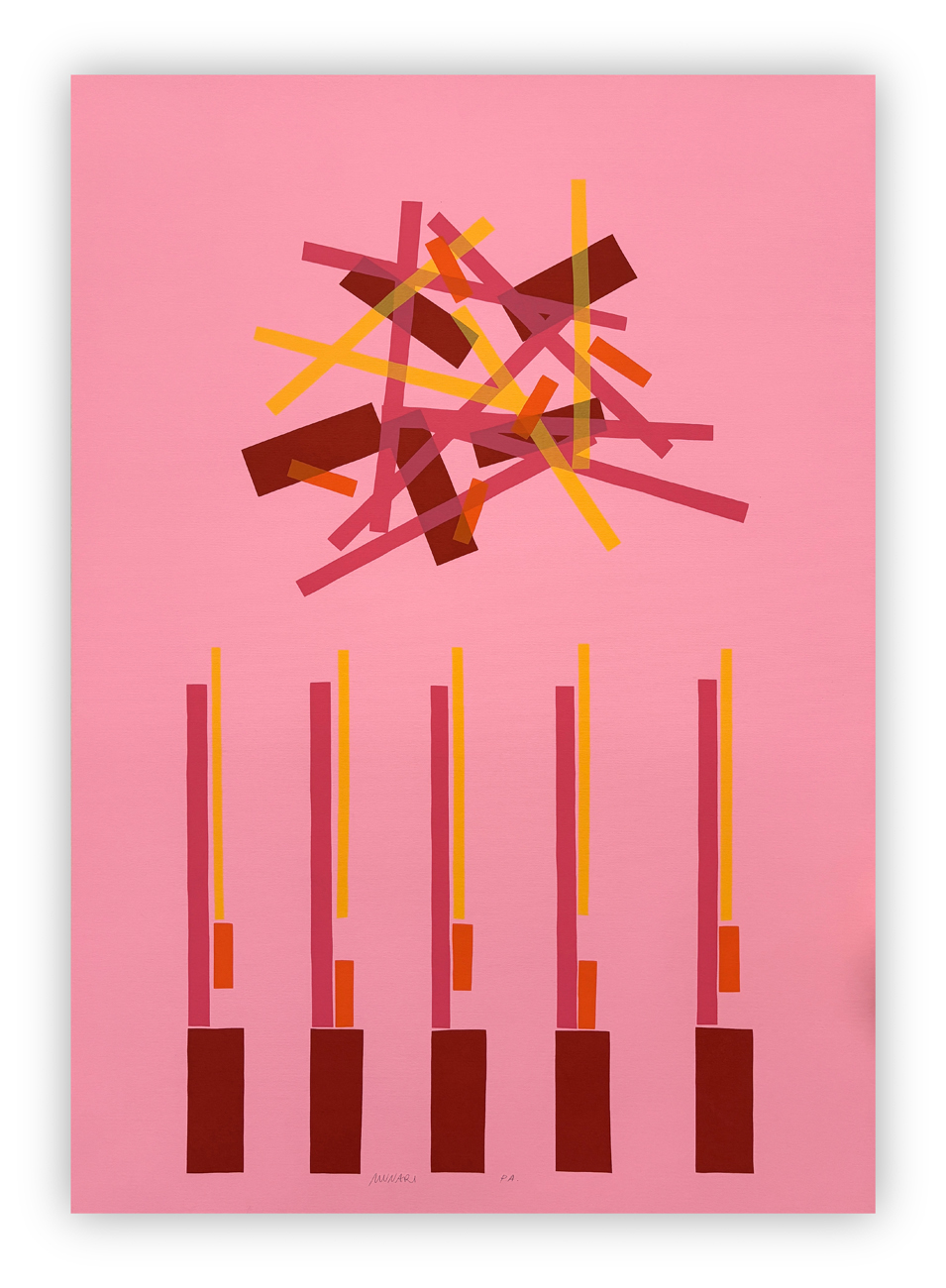 BRUNO MUNARI (1907-1998) - Senza Titolo