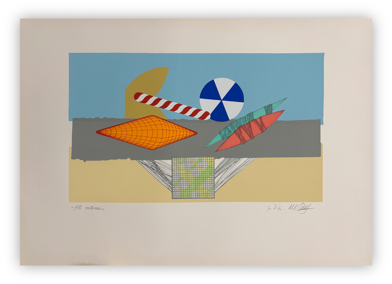 LUCIO DEL PEZZO (1933-2020) - Cielo stellato