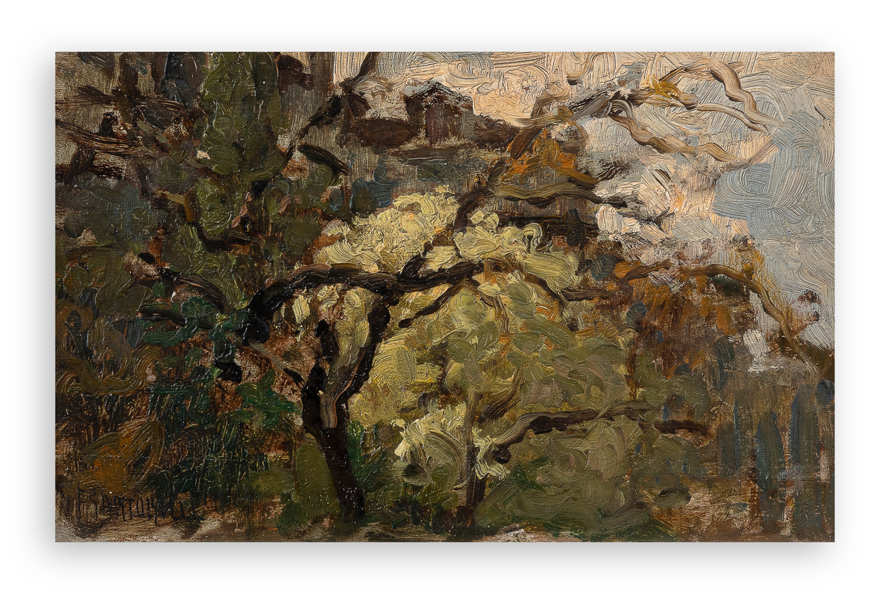 FRANCESCO SARTORELLI (1856-1939) - Senza Titolo