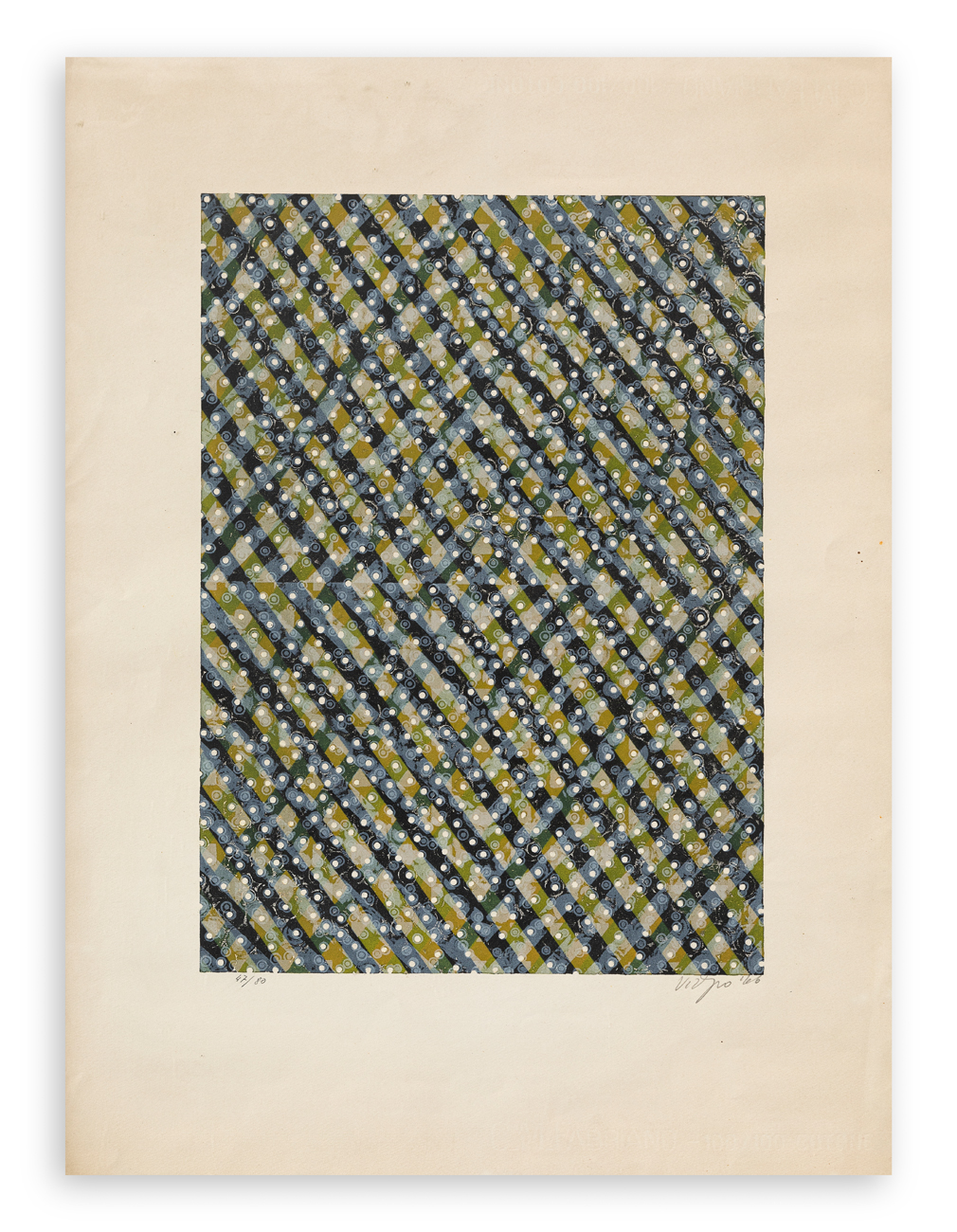 ANTONIO VIRDUZZO (1926-1982)  - Senza Titolo, 1966