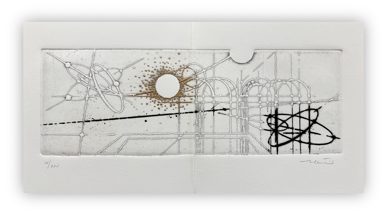 WALTER VALENTINI (1928-2022) - Scrivere in aria, 2000