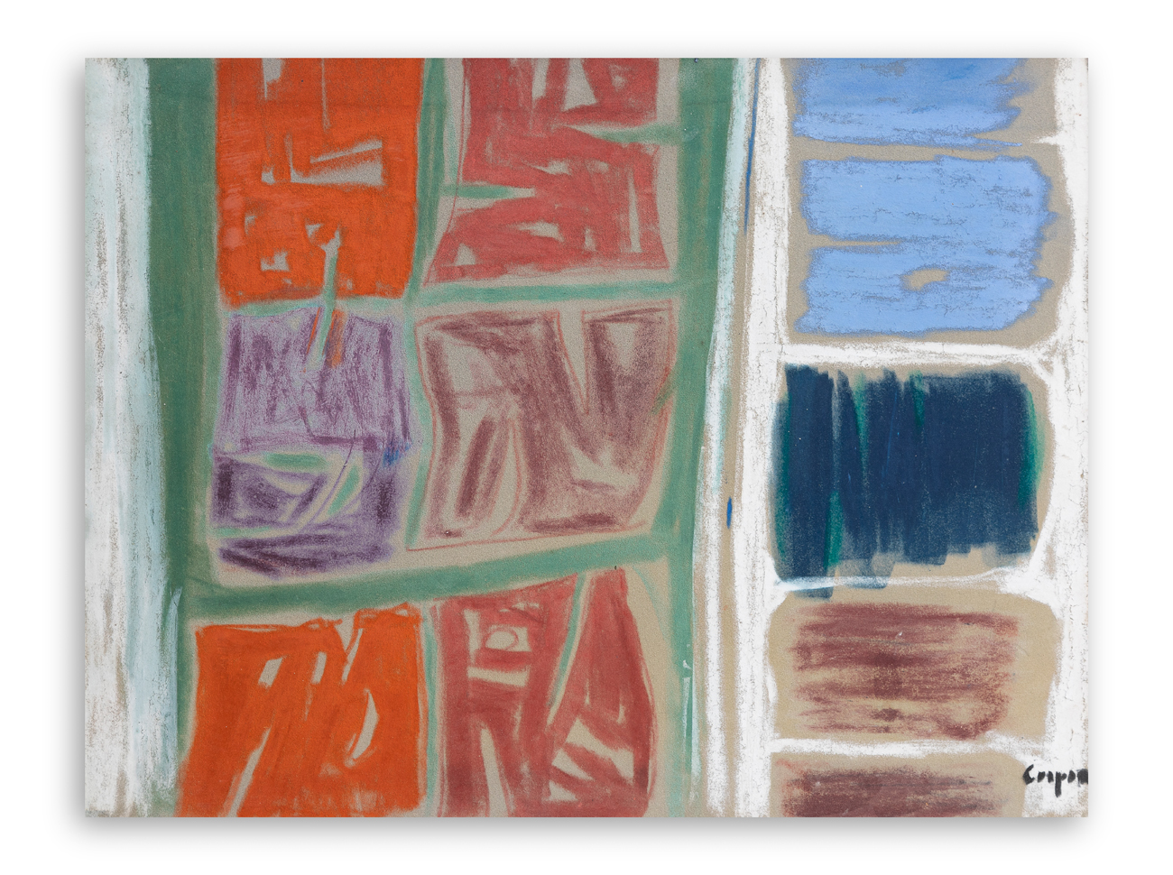 ANTONIO CORPORA (1909-2004) - Composizione X1, 1971