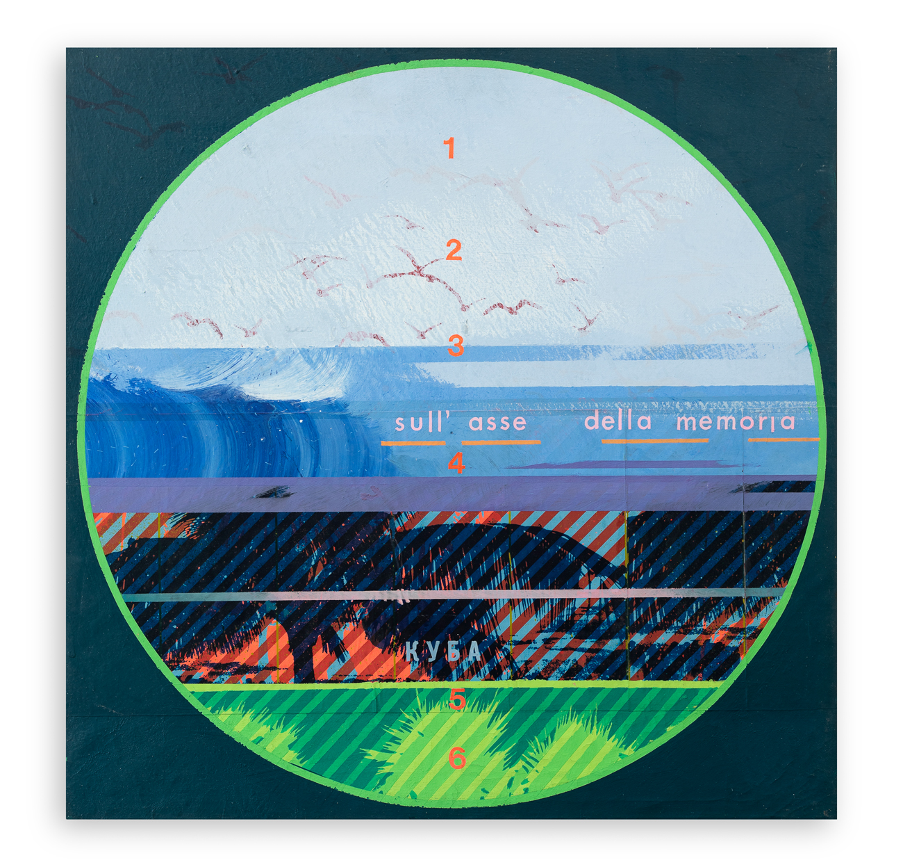 FERNANDO DE FILIPPI (1940) - Sull'asse della memoria, 1970