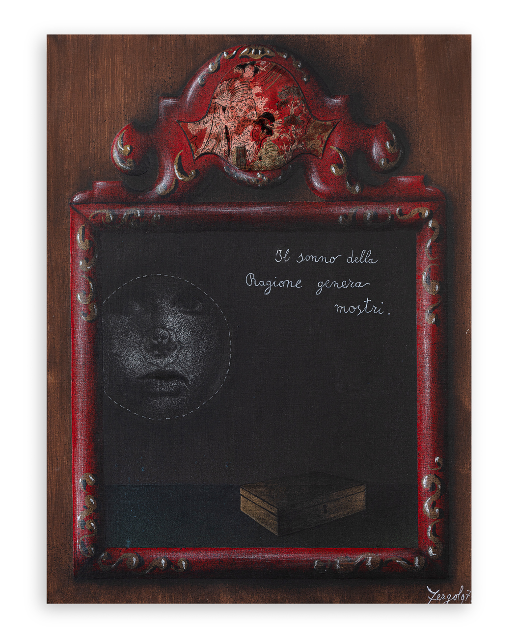 SERGIO FERGOLA (1936-1994) - Lacca povera, 1974