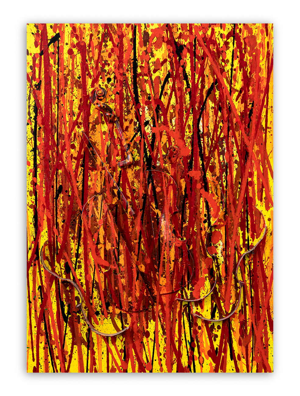 FERNANDEZ ARMAN (1928-2005) - Senza Titolo, 2001