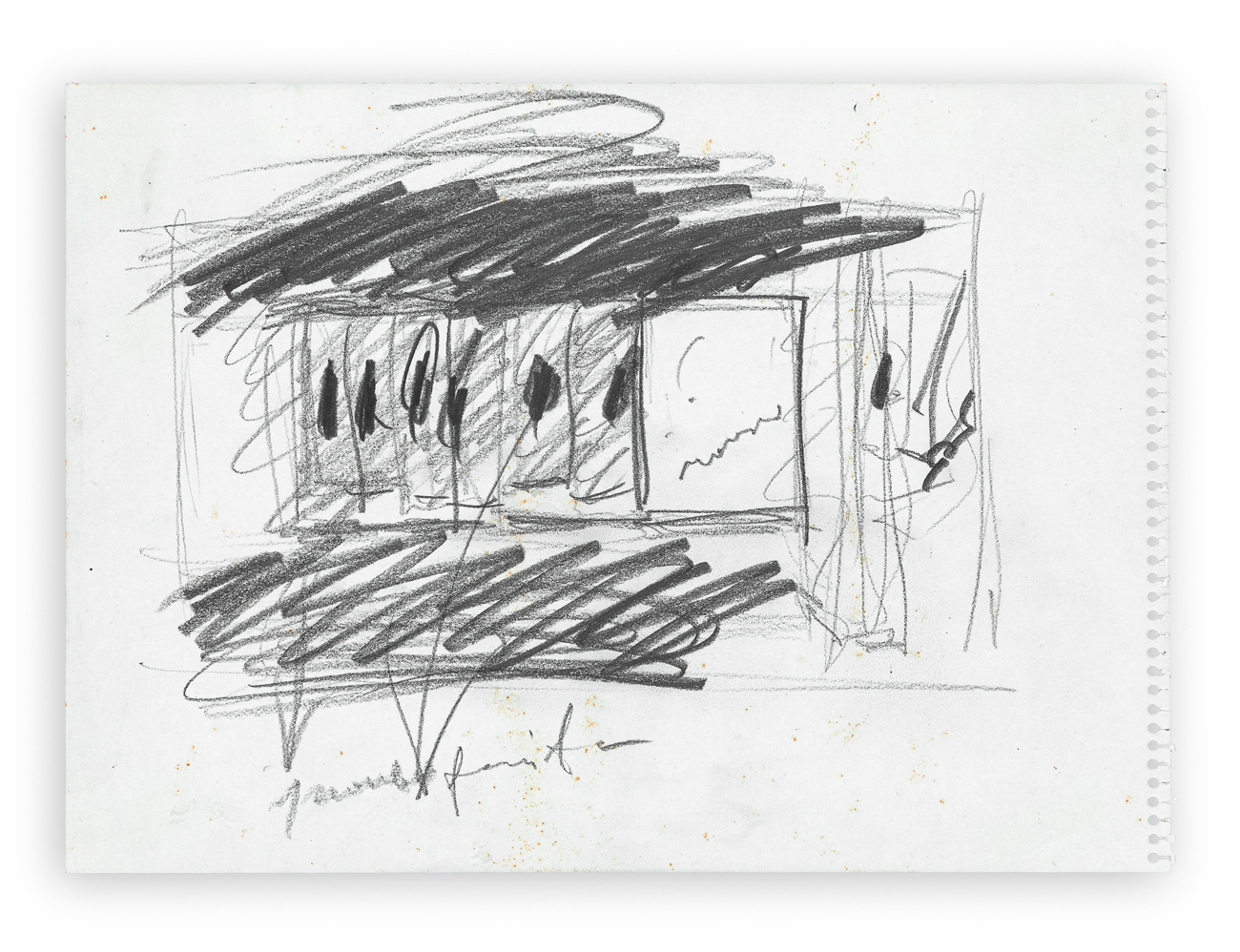 JANNIS KOUNELLIS (1936-2017) - Progetto, anni'90