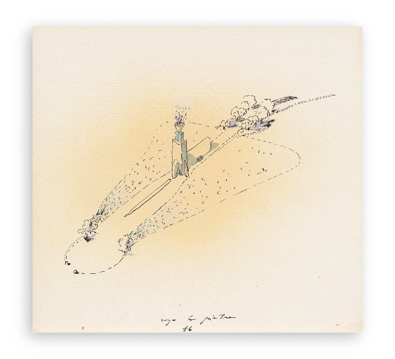 UGO LA PIETRA (1938) - Per un giardino delle delizie, 1986-1987